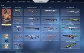 Conta Valorant Skin's