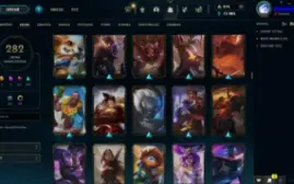 Conta LOL LVL 415 |Full Campeões| 282 Skins |Ouro 4| 2017
