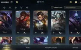 Conta barata boa Wild Rift