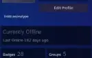 Conta Steam Com TW3, Prime CSGO e várias insígnias