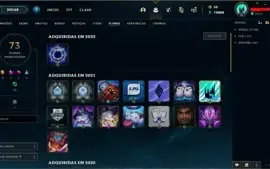 CONTA LEAGUE OF LEGENDS