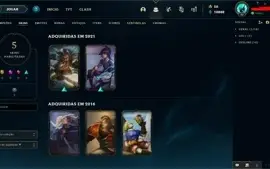 CONTA LEAGUE OF LEGENDS