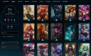 Conta full acesso com 71 skins