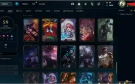 CONTA VALORANT BETA COM MUITAS SKINS + CONTA LOL 59 SKINS