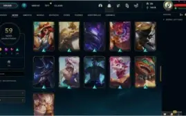 CONTA VALORANT BETA COM MUITAS SKINS + CONTA LOL 59 SKINS