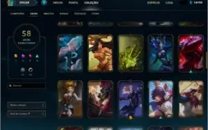 Conta Platina II League of Legends