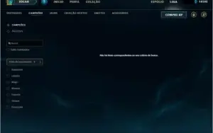 Conta Platina II League of Legends