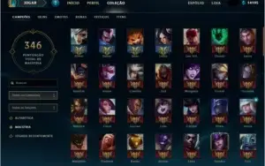 Conta Platina II League of Legends