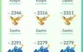 Conta de Pokémon GO