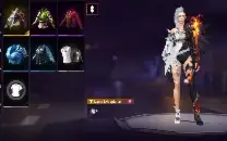 Conta iniciante com skin rara DAMA EXTRAPLANAR