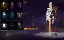 Conta iniciante com skin rara DAMA EXTRAPLANAR