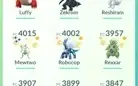 Conta com diversos lendários 100% e shinys