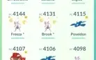 Conta com diversos lendários 100% e shinys