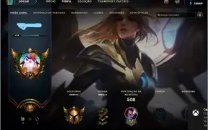 Conta LoL Ouro 4, 173 Skins