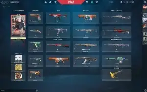 conta valorant dima 1 com vandal sublime phamtom oni ghost