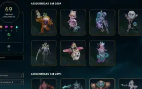 conta de league of legends