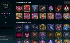 conta de league of legends