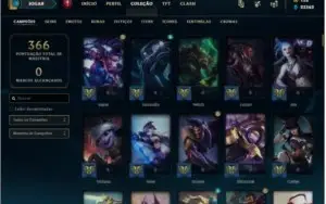 Conta de LoL / 414 skins /  Tds os Campeões