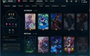 Conta de LoL / 414 skins /  Tds os Campeões