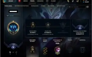 Conta de LoL / 414 skins /  Tds os Campeões