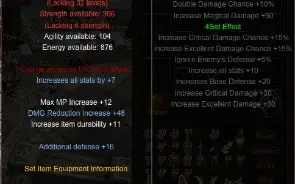 Set Bloodangel Kundun Mu Online Webzen Servidor Nidavellir