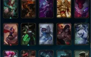 Conta LOL- Quase todos os campeoes- +100 skins- gold lll
