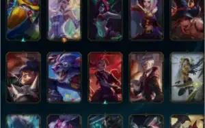 Conta LOL- Quase todos os campeoes- +100 skins- gold lll