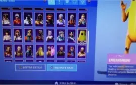 conta de fortnite battle royale+ salve o mundo+ s3 a s9