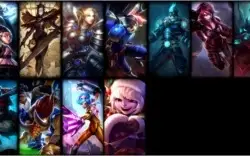 Conta league of legends prata 4 c/ skins lendarias