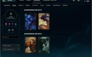 CONTA LOL OURO 2