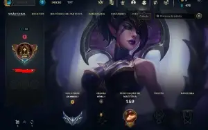 conta lol gold 4
