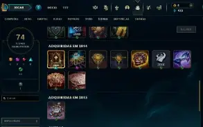 conta lol gold 4