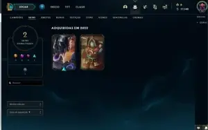 Conta Smurf LVL 30 + 11kk de essência azul +2 skins
