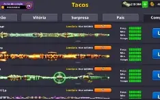 Conta 8 Ball Pool Todos Os Tacos Lendários Full +200K Notas