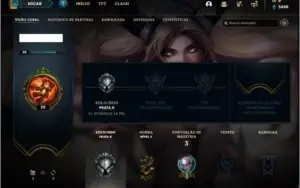 Conta prata 2 com 20 champs e 1 skin