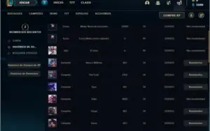 Conta prata 2 com 20 champs e 1 skin