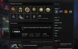 Vendo conta CSGO  lv18 GC com medalhas raras