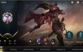 ESMERALDA II + 7 Skins + 37 CAMPEÕES + PASSE WILD COMPLETO