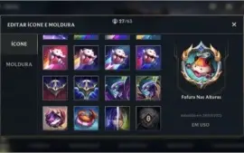 ESMERALDA II + 7 Skins + 37 CAMPEÕES + PASSE WILD COMPLETO