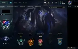 Conta LOL Atualmente platina, seasons anteriores diamante