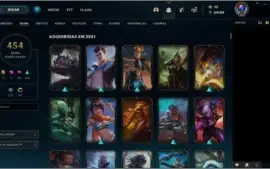 Conta LOL Atualmente platina, seasons anteriores diamante