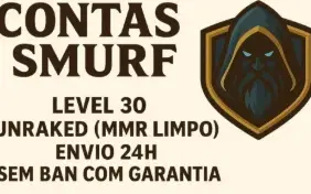 Smurf Unranked - Ranqueada Liberada + Baús/cápsulas Fechados