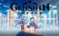 Conta Genshin Impact AR 5 com Keqing e Qiqi