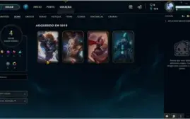 Conta LOL - Gold V - Skin Vitoriosa + Ultimate + 2 Lendárias