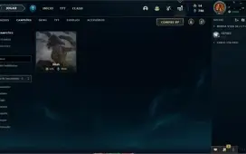 conta LEAGUE OF LEGENDS