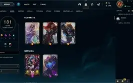 conta LEAGUE OF LEGENDS
