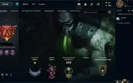 conta LEAGUE OF LEGENDS