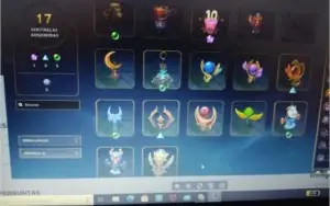 Conta Gold 4 full champ com 124 skins, 100k de EA e 2k de EL