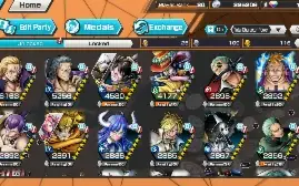 Conta One Piece Bounty Rush com 5 EX
