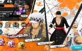 Conta One Piece Bounty Rush com 5 EX